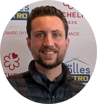 Portrait de Mathieu L’Her, gérant du restaurant Agastache