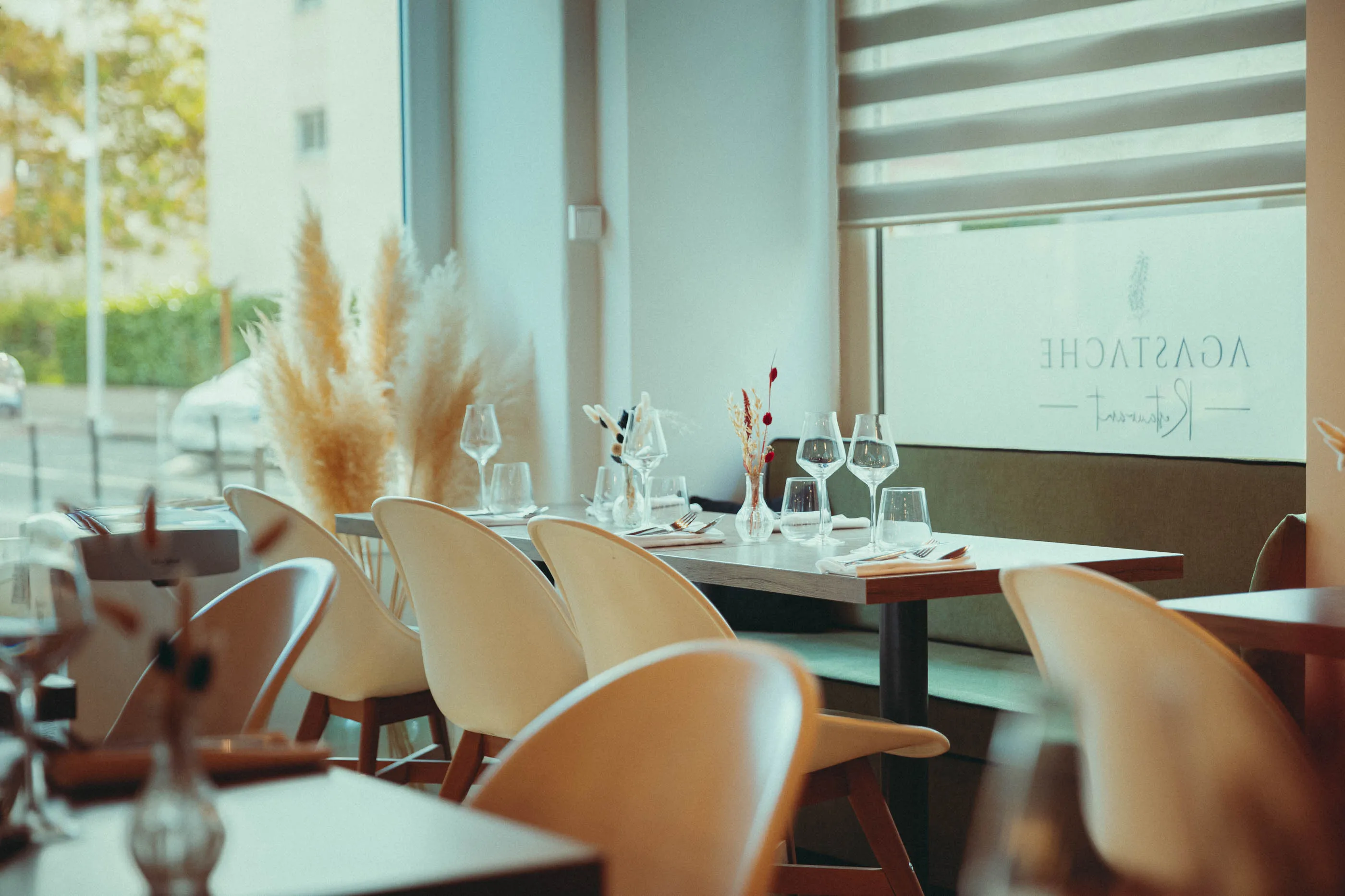 La salle du restaurant Agastache